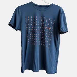 Track & Field Thermodry® Men’s T-Shirt – Size S – Navy Blue – Made in Brazil